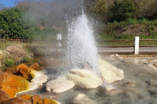 Ban-Muangrae-Hot-Spring-in Pai west of Chiang Rai, Thailand, travel with joy