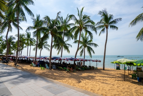 Beaches-of-Pattaya, south of Bangkok, Thailand