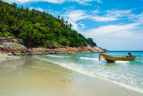 Bottle Beach in Koh Phangan, The Gulf of Thailand, Thailand