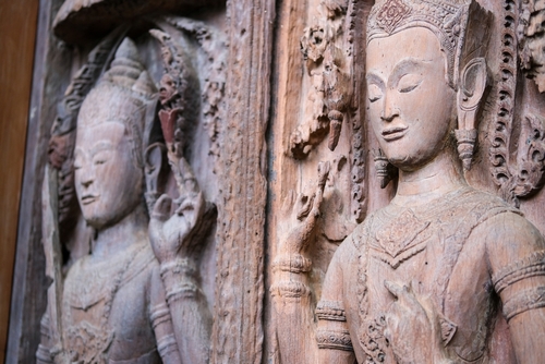 Chao-Sam-Phraya-National-Museum in Ayutthaya north of Bangkok, Thailand