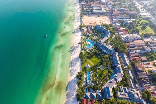 Chaweng-Beach in Koh Samui, the Gulf of Thailand, Thailand, Travel with Joy