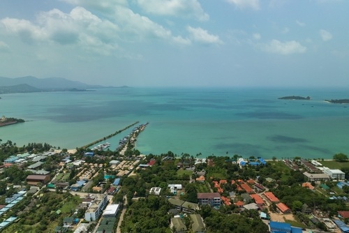 Choeng Mon beach-in Koh Samui, the Gulf of Thailand, Thailand, Travel with Joy