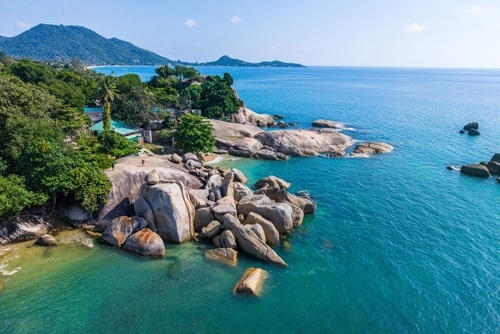 Grandfather_Grandmother, Hin-Ta-and-Hin-Yai-Rocks in Koh Samui, the Gulf of Thailand, Thailand, travel with joy