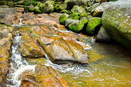 Hi Lad Waterfall in Koh Samui, Gulf of Thailand, Thailand, travel with Joy