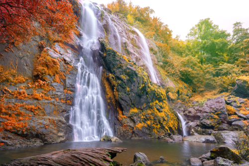 Huay-Mae-Sai-Waterfall near Chiang Rai, Thailand, travel with joy