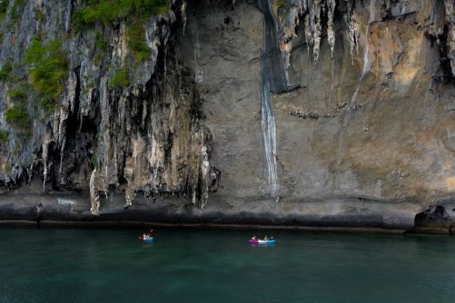 Kayaking in Railay peninsula, Krabi Province, Thailand, Travel with Joy