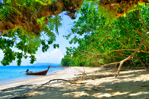 Koh Muk in the Andaman Sea south of Krabi Peninsula, Thailand, Travel with Joy
