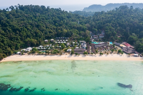Ngai Island in the Andaman Sea south of Krabi Peninsula, Thailand, Travel with Joy