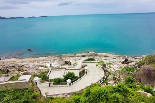 A viewpoint in Koh Samui, Gulf of Thailand, Thailand, travel with joy