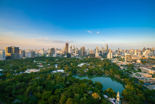 Lumphini-Park in Bangkok, Thailand