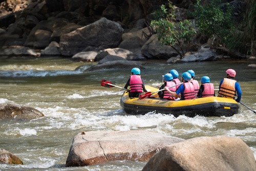 Mae-Taeng-River-Rafting north of Chiang Mai, Thailand, Travel with Joy