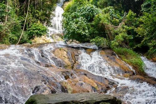 Na Muang Waterfall in Koh Samui, Gulf of Thailand, Thailand, travel with Joy