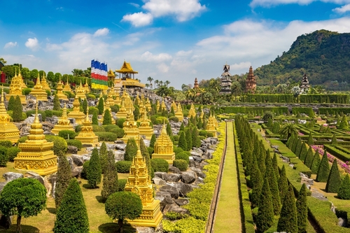 Nong-Nooch-Tropical-Garden in Pattaya, south of Bangkok, Thailand