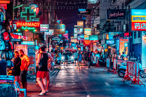 Patong-District in Phuket, Thailand, Travel with Joy