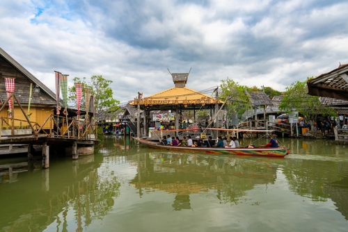 Floating-Market in Pattaya, Thailand