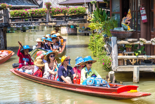 Floating-Market in Pattaya, Thailand