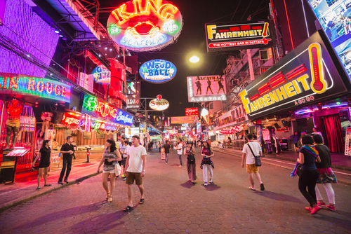 Pattaya night life, south of Bangkok, Thailand