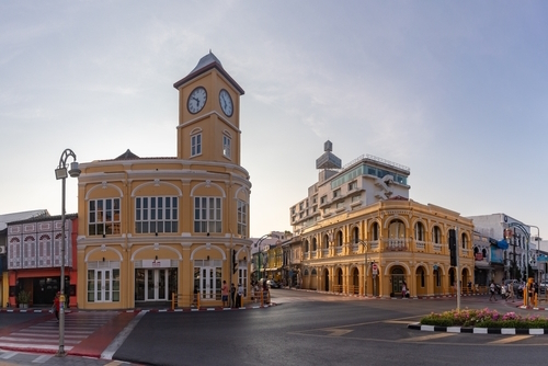 Phuket Old Town in Phuket Island, Thailand, Travel with Joy