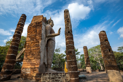 Wat Saphan in Sukhothai south of Chiang Mai, Thailand, Travel with Joy
