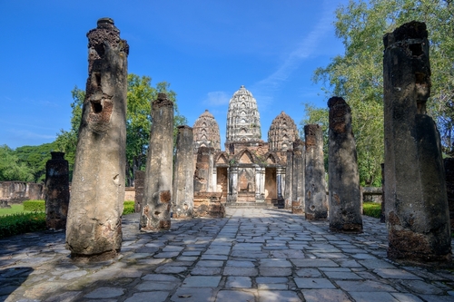 Wat Si Sawai in Sukhothai south of Chiang Mai, Thailand, Travel with Joy