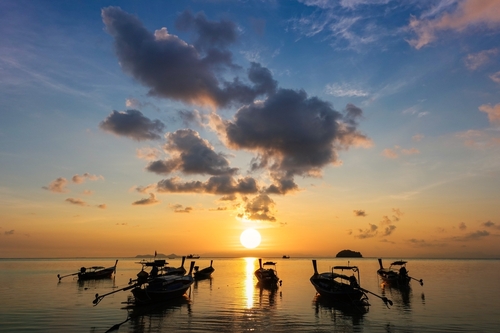 Sunrise-Beach-Koh-Lipe in the Andaman Sea south of Krabi Peninsula, Thailand, Travel with Joy