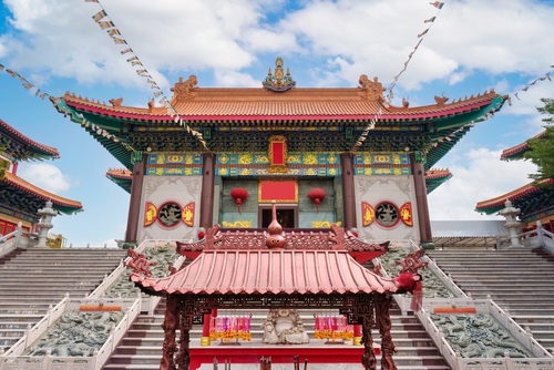 Wat-Mangkon and Kamala-wat are in Bangkok, Thailand