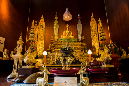 Wat-Phra-Kaeo in Chiang Rai, Thailand, travel with joy