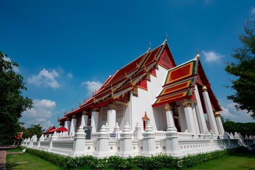 Wat-Phra-Si-Sanphet in Ayutthaya north of Bangkok, Thailand