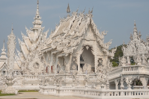 Wat-Rong-Khun in Chiang Rai, Thailand, Travel with Joy