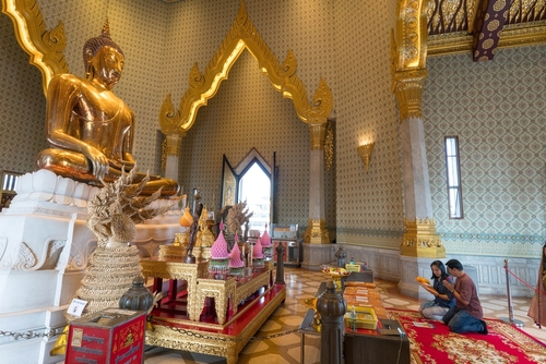 Wat Traimit is aa temple in Bangkok, Thailand