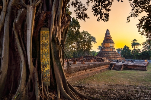Wiang-Kum-Kam-Archaeological-Site-near hiang Mai, Thailand, travel with joy