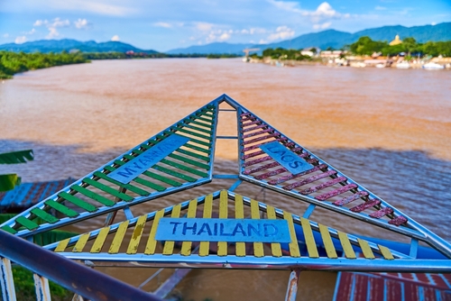 Mekong River, The Golden Triangle Region, Chiang Rai, Thailand, Travel with Joy