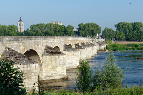 Beaugency old bridge, Loire Valley, France