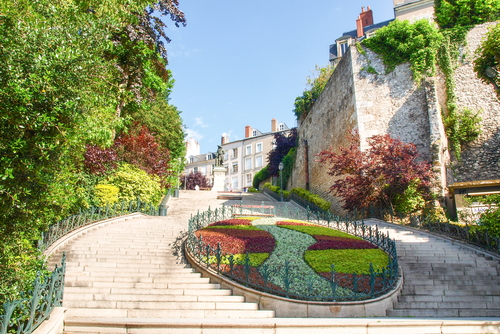 Along the route of the castles on the Loire River, Ville de Blois, France