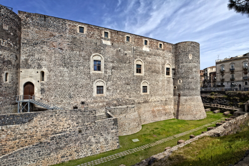 Municipal Museum Museo Civico al Castello Ursino in Catania, Sicily, Italy