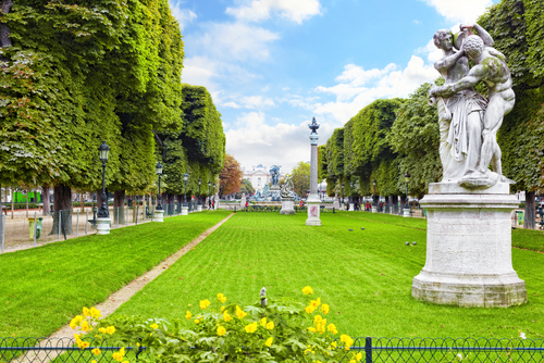 Luxembourg Garden (Jardin du Luxembourg) in Paris, France