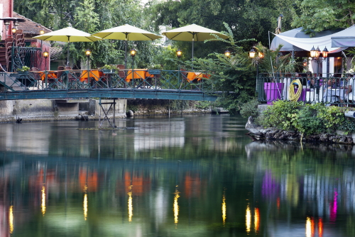 L'Isle sur la Sorgue, a town in Provence, France