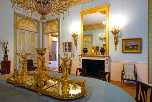 View of the Musee Marmottan Monet, an impressionist paintings museum located in the 16th arrondissement of Paris, France