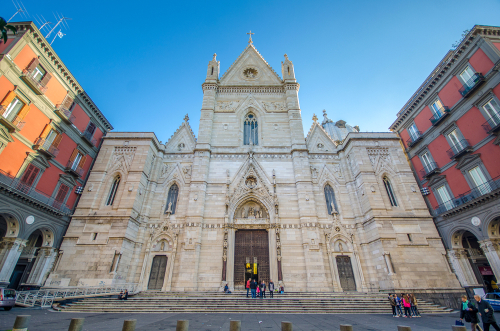 Duomo di Santa Maria Assunta or Cattedrale di San Gennaro in Napoli, Naples cathedral in Naples, Campania, Italy