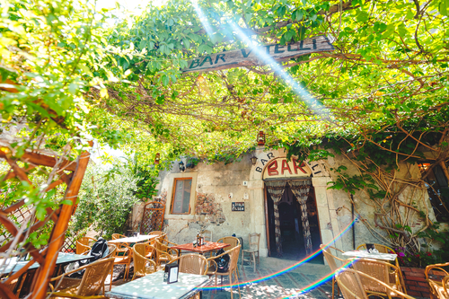 The famous Vitelli bar, where the moviemaker Francis Ford Coppola has shooted some scenes of 