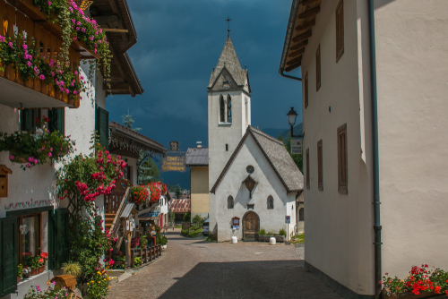 Sottoguda, Dolomites mountains, Trentino Alto Adige, Italy