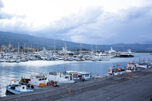 Port of Etna, Marina di Riposto, Catania, Sicily, Italy