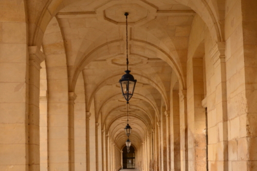Interior view of the Abbey Church of Sainte-Trinite (the Holy Trinity). The Abbey of Sainte-Trinite, also known as Abbaye aux Dames, is a former monastery of women in Caen, Normandy, France