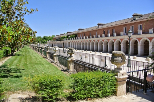 Gardens in the town of Aranjuez near Madrid, Spain