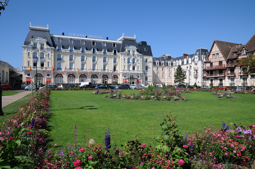 Grand Hotel in Cabourg, Normandy, France