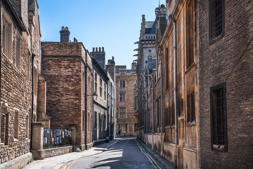 St Johns college buildings, Cambridge university, Cambridge, England, United Kingdom