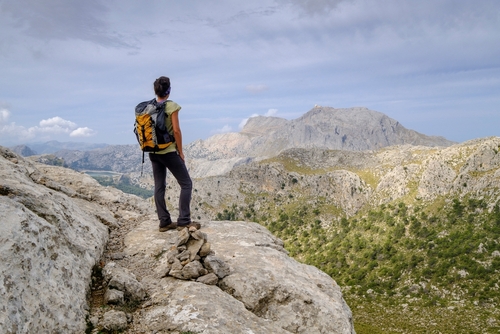 Puig Major, 1445 meter high, Sierra de Tramuntana, municipio de Escorca, Mallorca Island, Balearic Islands, spain