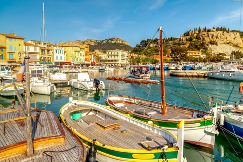Fishing Harbour of Cassis, Provence, France