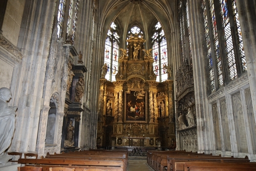 Notre Dame de Rouen cathedral, Gothic style, Rouen, Normandy, France