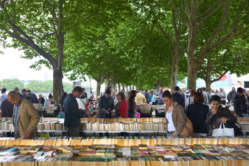 The Southbank Centre's Book Market is one of London's best kept secrets. Tucked under the Waterloo Bridge on Queen's Walk in London, England, United Kingdom
